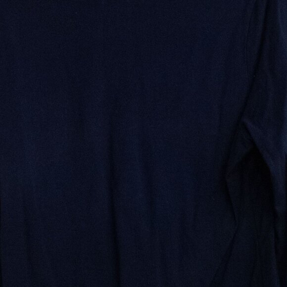 Mens Navy Blue Long Sleeve Shirt By Faded Glory - Picture 7 of 8
